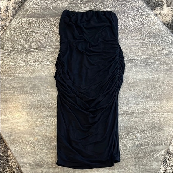 Maternity Black Bodycon with Longsleeve Lace Overlay Dress Size XS - Picture 5 of 12